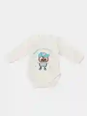 Белый боди утепленное