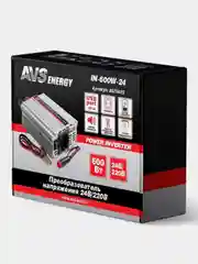 Автомобильный инвертор AVS IN-600W-24, 24/220V ,600Вт