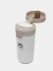 Белый термокружка для кофе и чая, 380 мл