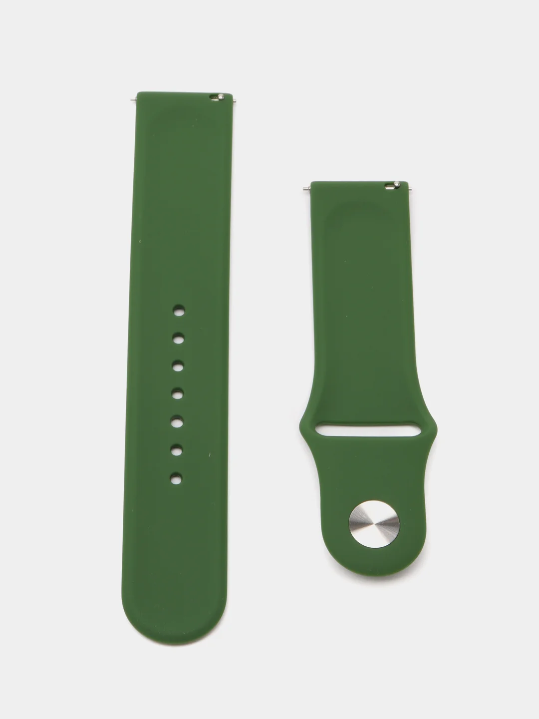 Лесной зеленый ремешок для часов Xiaomi AmazFit Bip / Samsung Galaxy Watch Active, 22 мм