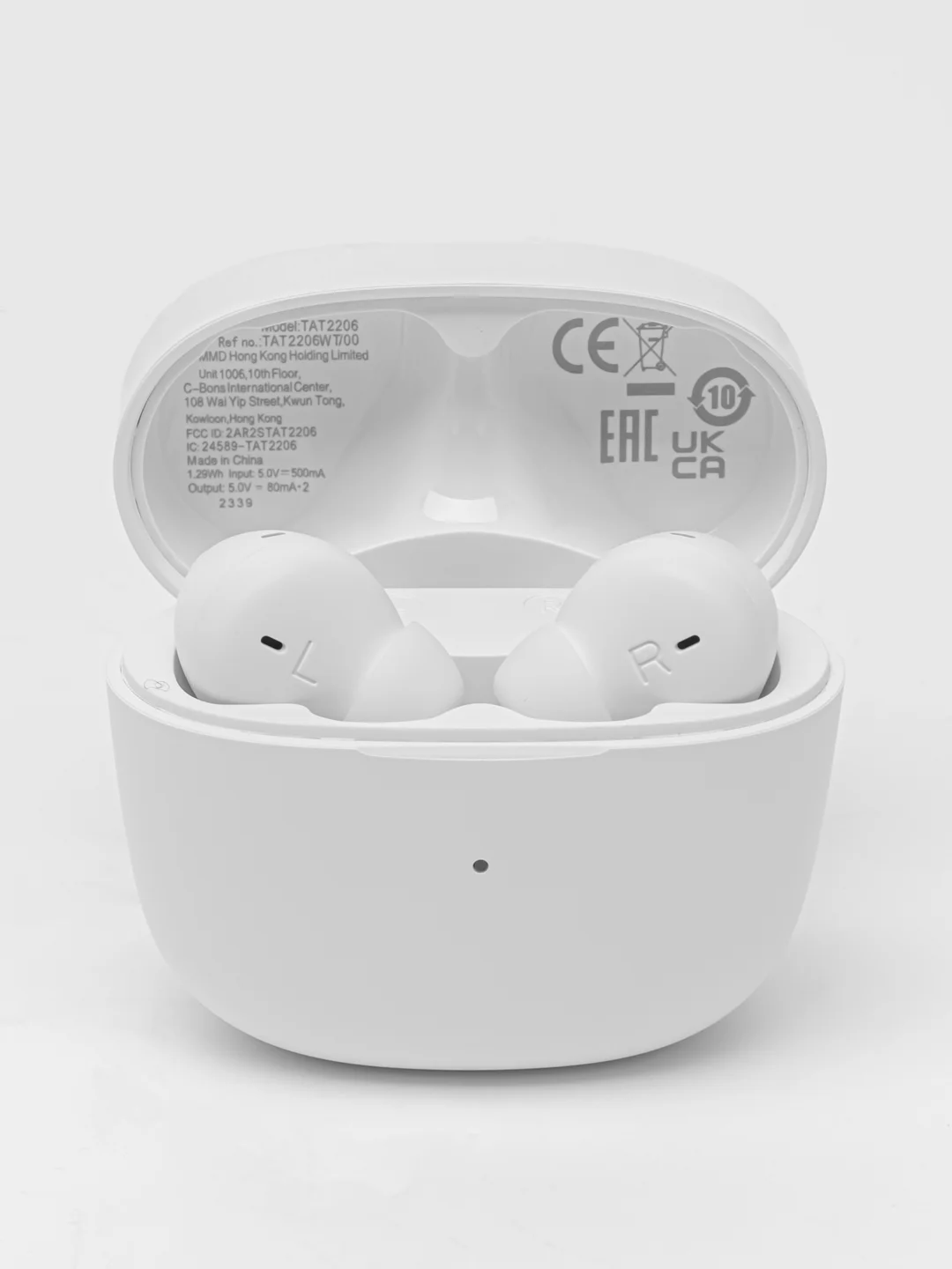Белый беспроводные наушники Philips TAT2206