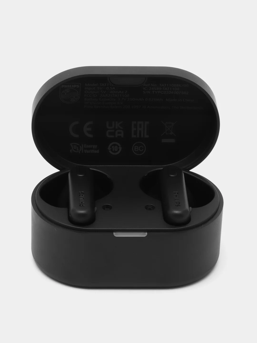 Черный беспроводные наушники Philips TAT1108