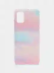 Пудровый силиконовый чехол на Samsung Galaxy A51 (Самсунг А51)