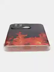 Оранжевый силиконовый чехол на Xiaomi Redmi 10C (Сяоми Редми 10С)