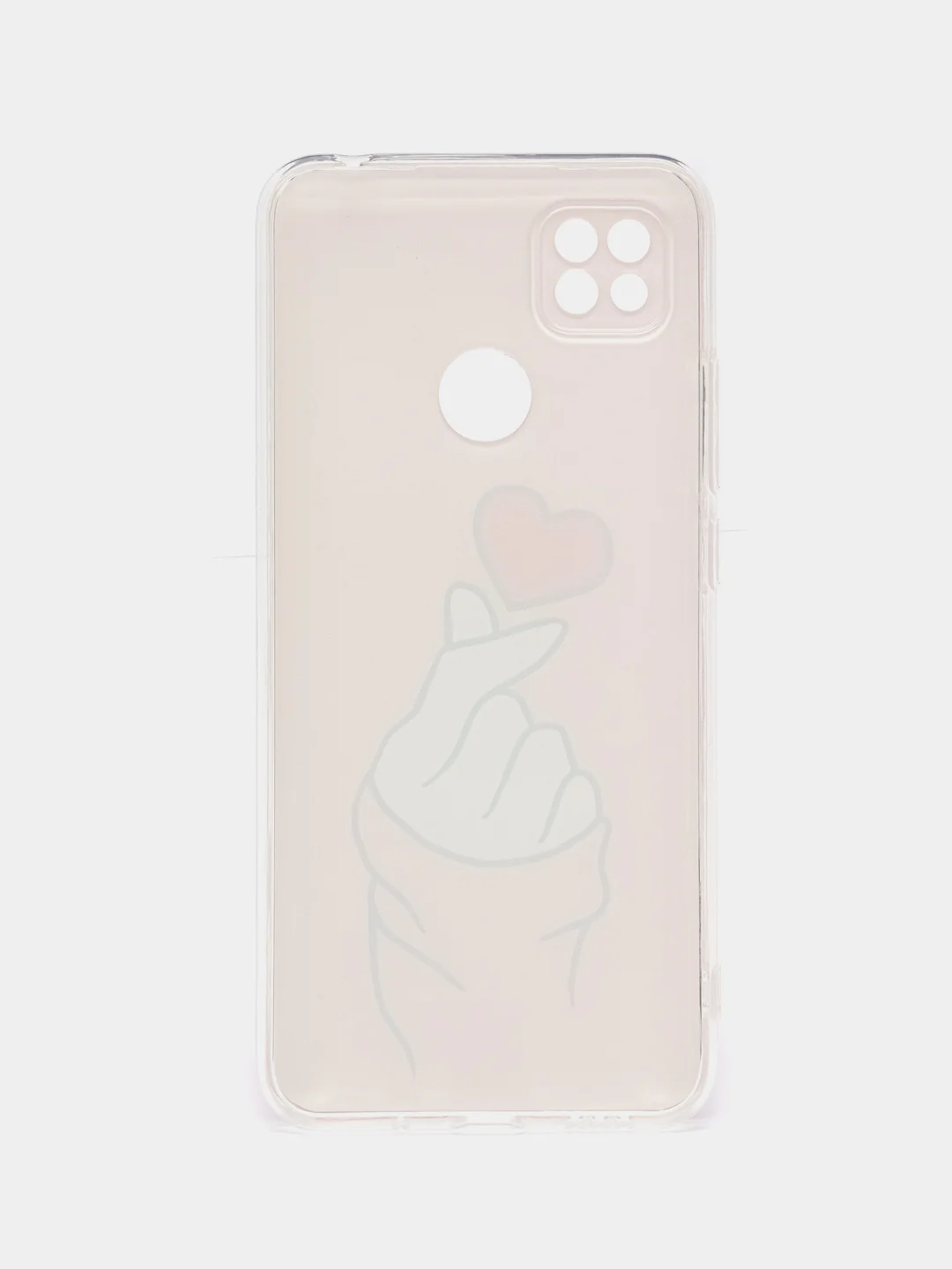 Коралловый силиконовый чехол на Xiaomi Redmi 9C (Сяоми Редми 9C)