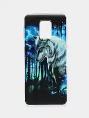 Синий силиконовый чехол для Xiaomi Redmi Note 9S/Note 9 Pro (Сяоми Редми Нот 9С/Нот 9 Про)