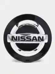Колпачки-заглушки на литые диски Ниссан (Nissan), в двух размерах