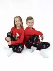 Пижама для девочки,для мальчика на Новый год, Утенок