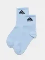 Носки женские спортивные, с вышитым принтом Адидас (Adidas), средней длины хлопок, 5 пар