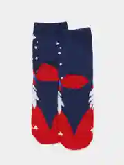 Бордовый носки новогодние