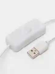 Алый светильник-ночник светодиодный, 3D, LED, USB, 4 вида