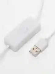 Бирюзовый светильник-ночник светодиодный, 3D, LED, USB, 4 вида
