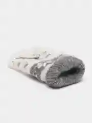 Серебряный варежки женские тёплые зимние