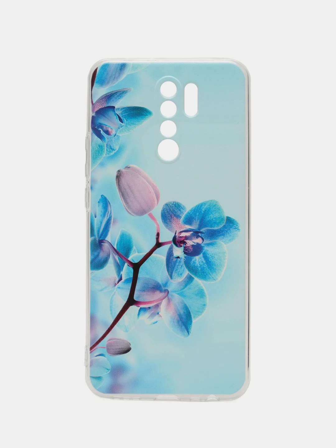 Лазурный силиконовый чехол для Xiaomi Redmi 9 (Сяоми Редми 9)