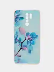 Лазурный силиконовый чехол для Xiaomi Redmi 9 (Сяоми Редми 9)