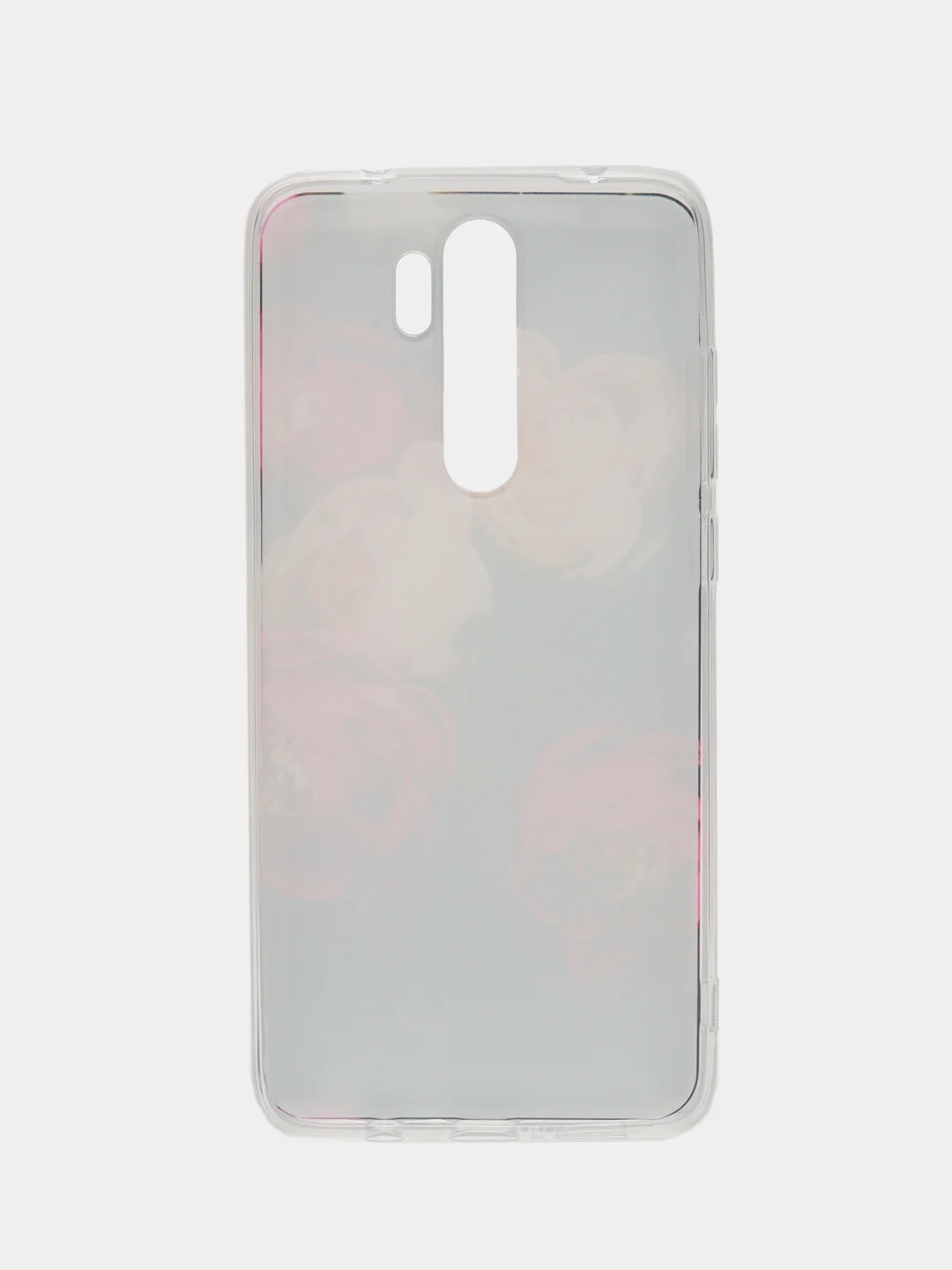Кораллово-розовый силиконовый чехол на Xiaomi Redmi Note 8 Pro (Сяоми Редми Нот 8 Про)