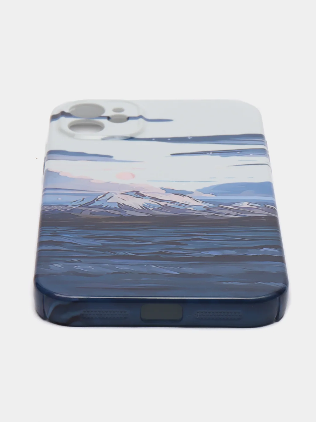 Зеленый чехол айфон на 11, iPhone 13, 13 Про, Горы, Ландшафт, 6 принтов, чехол iphone 11