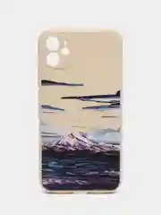 Угольный чехол айфон на 11, iPhone 13, 13 Про, Горы, Ландшафт, 6 принтов, чехол iphone 11