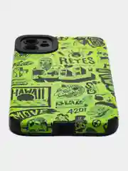 Багровый чехол на айфон 11, чехол для iPhone 11, 3 принта, back to basic, ударопрочный