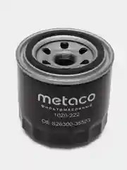 Фильтр масляный Metaco (Метако) для Хендай Солярис, Киа Рио, Рено, Митсубиси, Опель