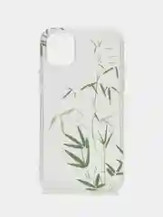 Бирюзовый чехол на Айфон 11, чехол для iPhone 11, чехлы на 11 Айфон, 2 принта