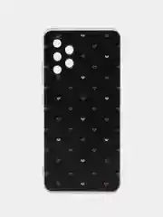 Черный силиконовый чехол на Samsung Galaxy A32 (Самсунг А 32)