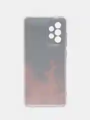 Оранжевый силиконовый чехол на Samsung Galaxy A52/A52s (Самсунг А52/A52s)