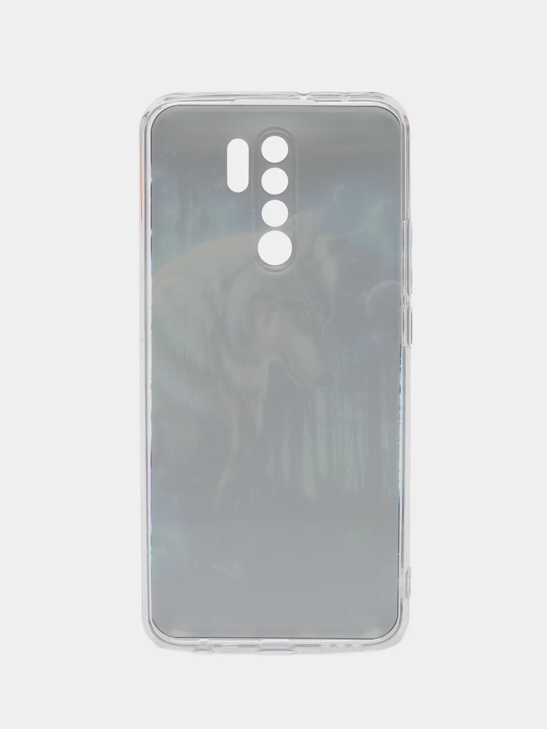Синий силиконовый чехол для Xiaomi Redmi 9 (Сяоми Редми 9)