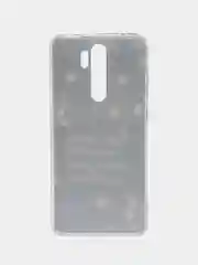 Серый силиконовый чехол на Xiaomi Redmi Note 8 Pro (Сяоми Редми Нот 8 Про)