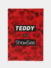 Красный электробритва Xiaomi Showsee Shaver F1 Teddy