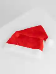 Алый новогодняя шапка дед мороза и снегурочки /колпак