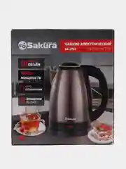 Чайник электрический Sakura SA-2134DW, белый в крапинку, 1.8 литров