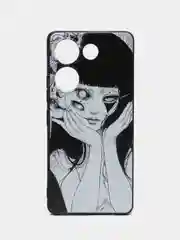 Белый силиконовый чехол для Tecno Camon 20 Pro 4G, Camon 20 4G, с принтом, с рисунком