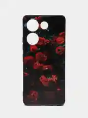 Оранжевый силиконовый чехол для Tecno Camon 20 Pro 4G, Camon 20 4G, с принтом, с рисунком