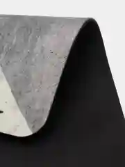 Серый меланж коврик для ванной и туалета