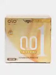 Презервативы латексные OLO"0,01 ZERO", с пупырышками и рельефом, ультратонкие 0,01мм, 10шт