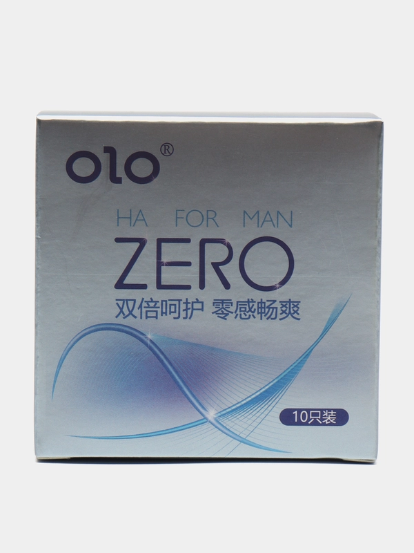 Презервативы латексные OLO "ZERO", Classic, ультратонкие 0,01 мм, 10 шт