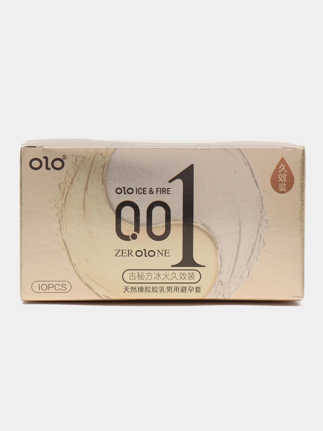 Презервативы Olo "Gamo", с охлаждающим и согревающим эффектом, 0,01 мм, 10 штук