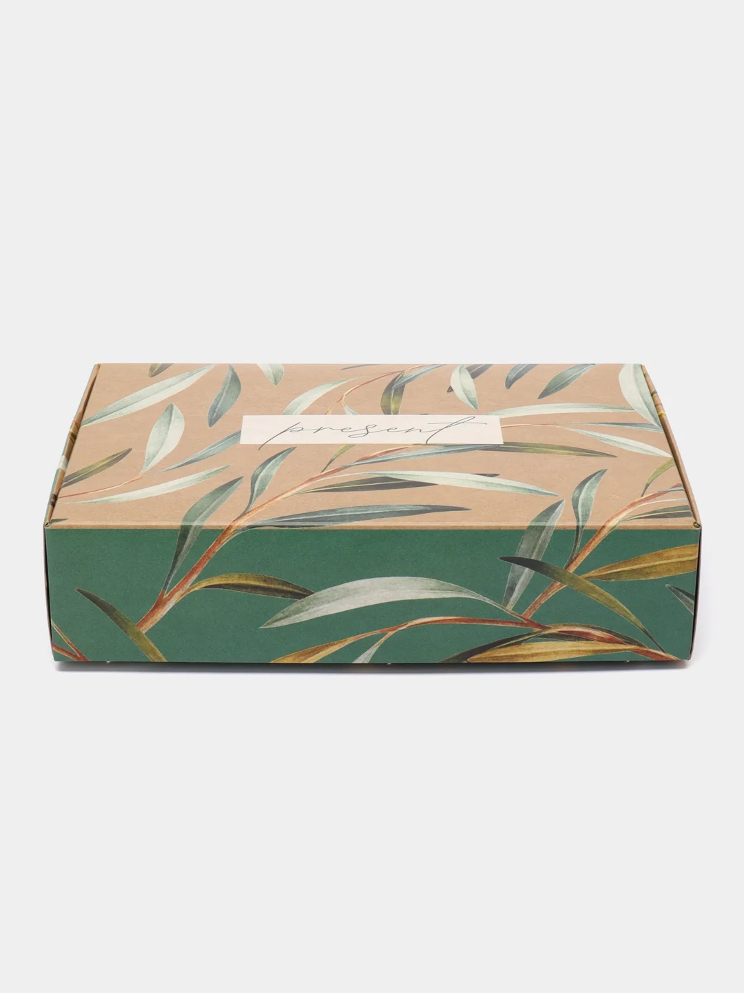 Коробка складная Present, с крафт оборотом, 21 х 15 х 5 см