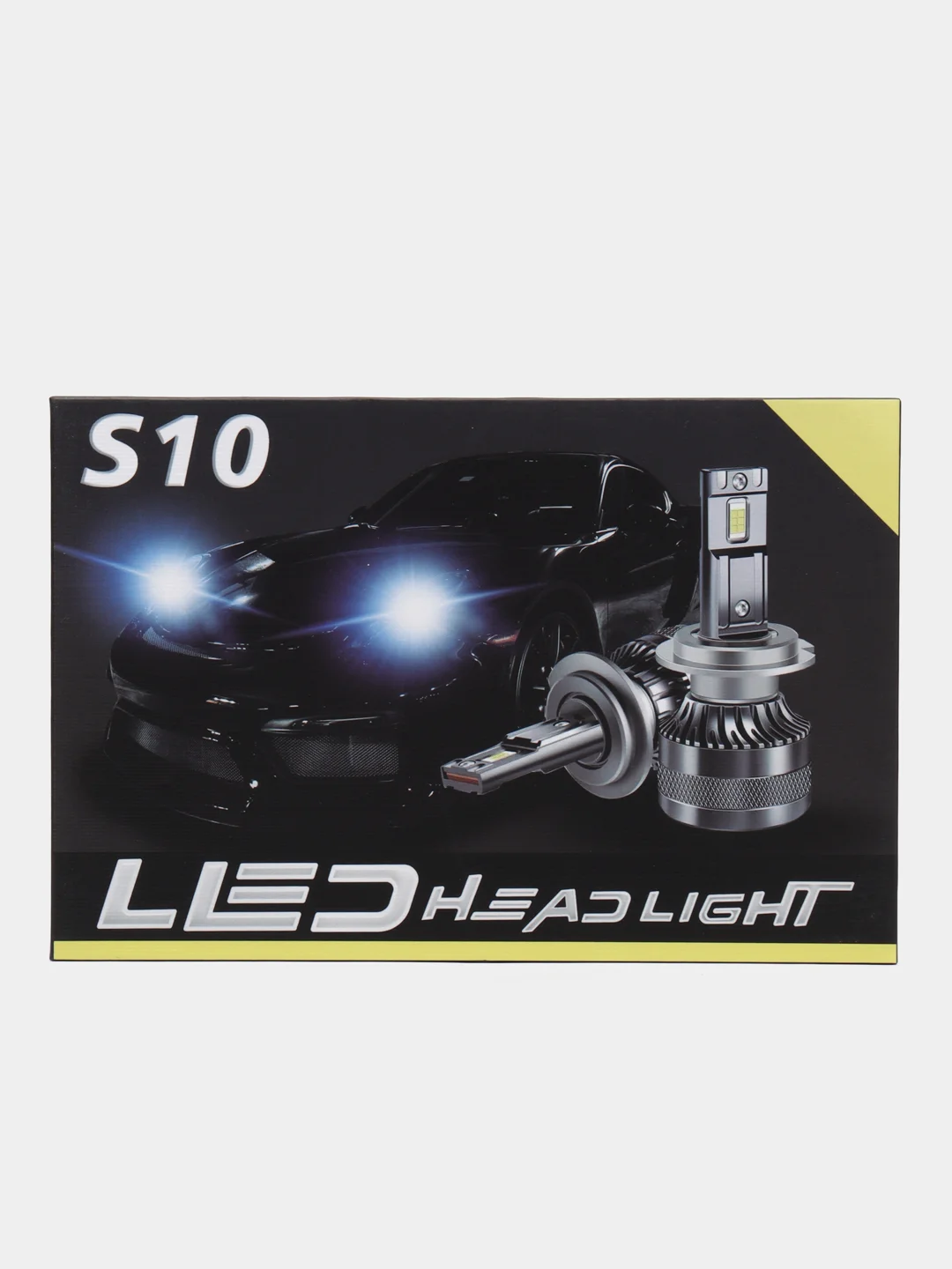 Светодиодные автомобильные LED лампы 80W, разъемы H4, H7, H11 6000K, 20000Lm