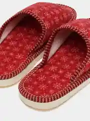 Красный тапочки домашние