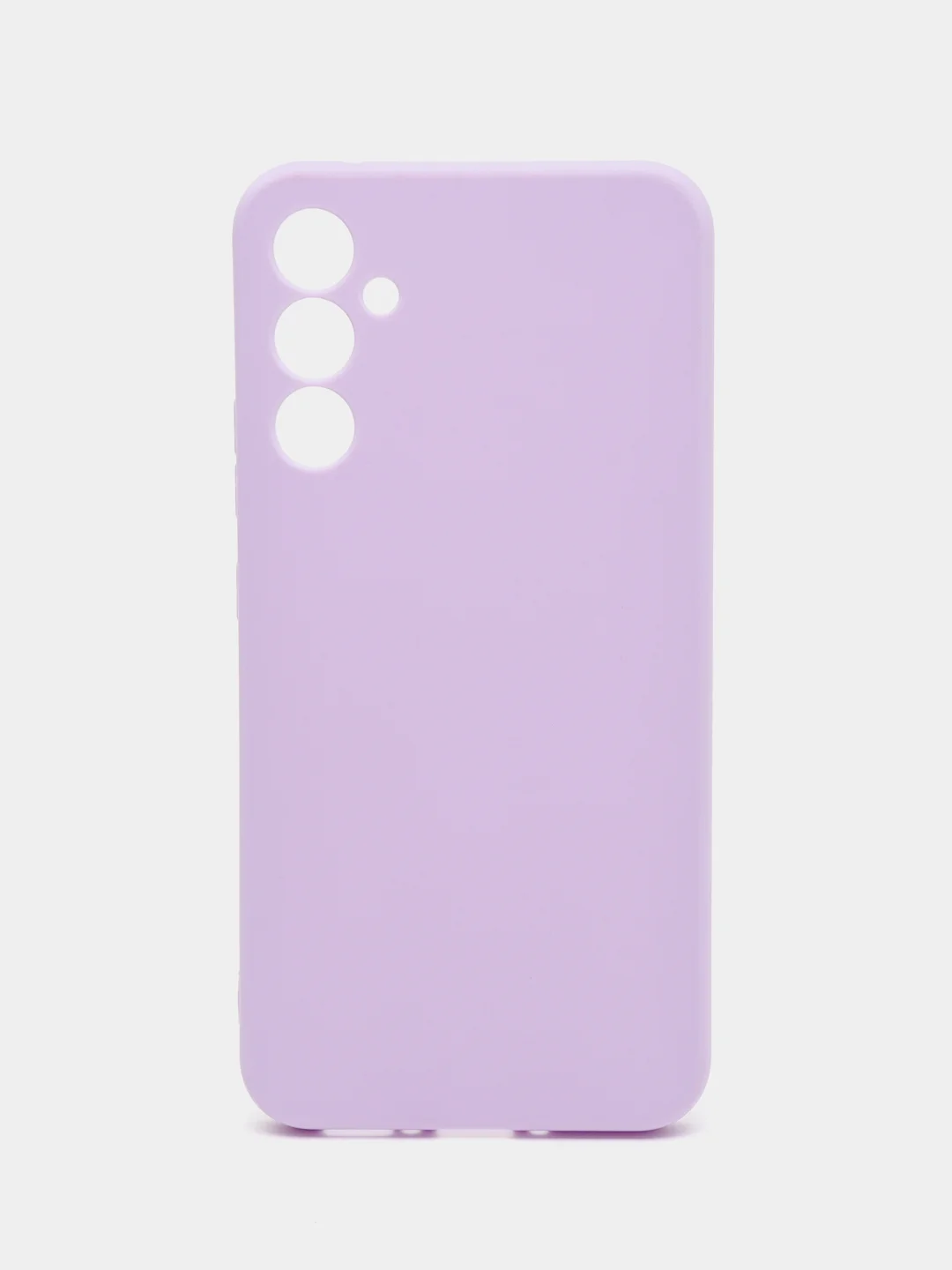 Лавандовый чехол для Samsung Galaxy A34 (Самсунг Галакси А34), силиконовый, матовый