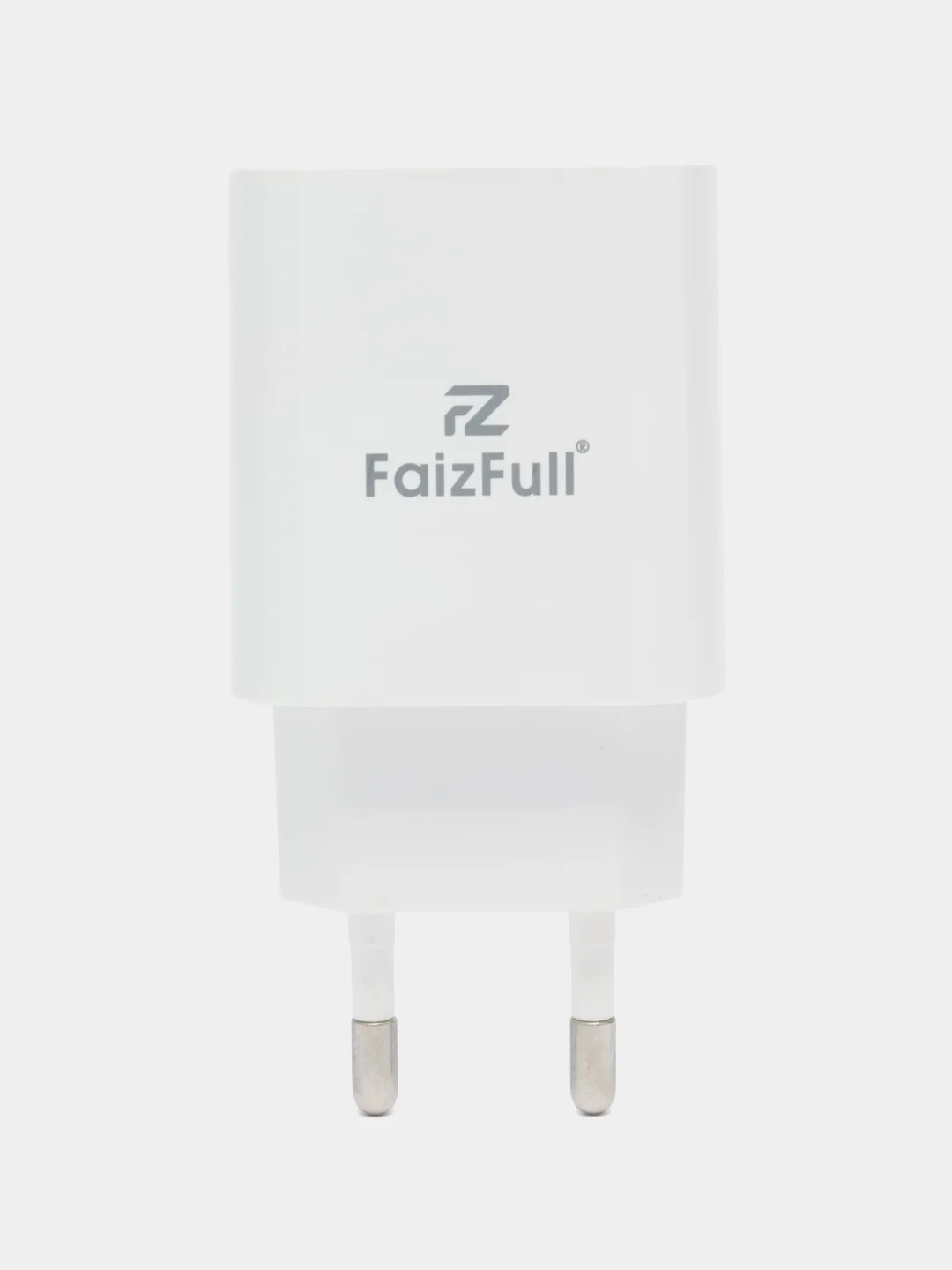 Белый зарядное устройство USB to Type-C, 20W, быстрая зарядка