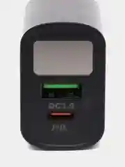 Черный зарядное устройство USB to Type-C, 20W, быстрая зарядка
