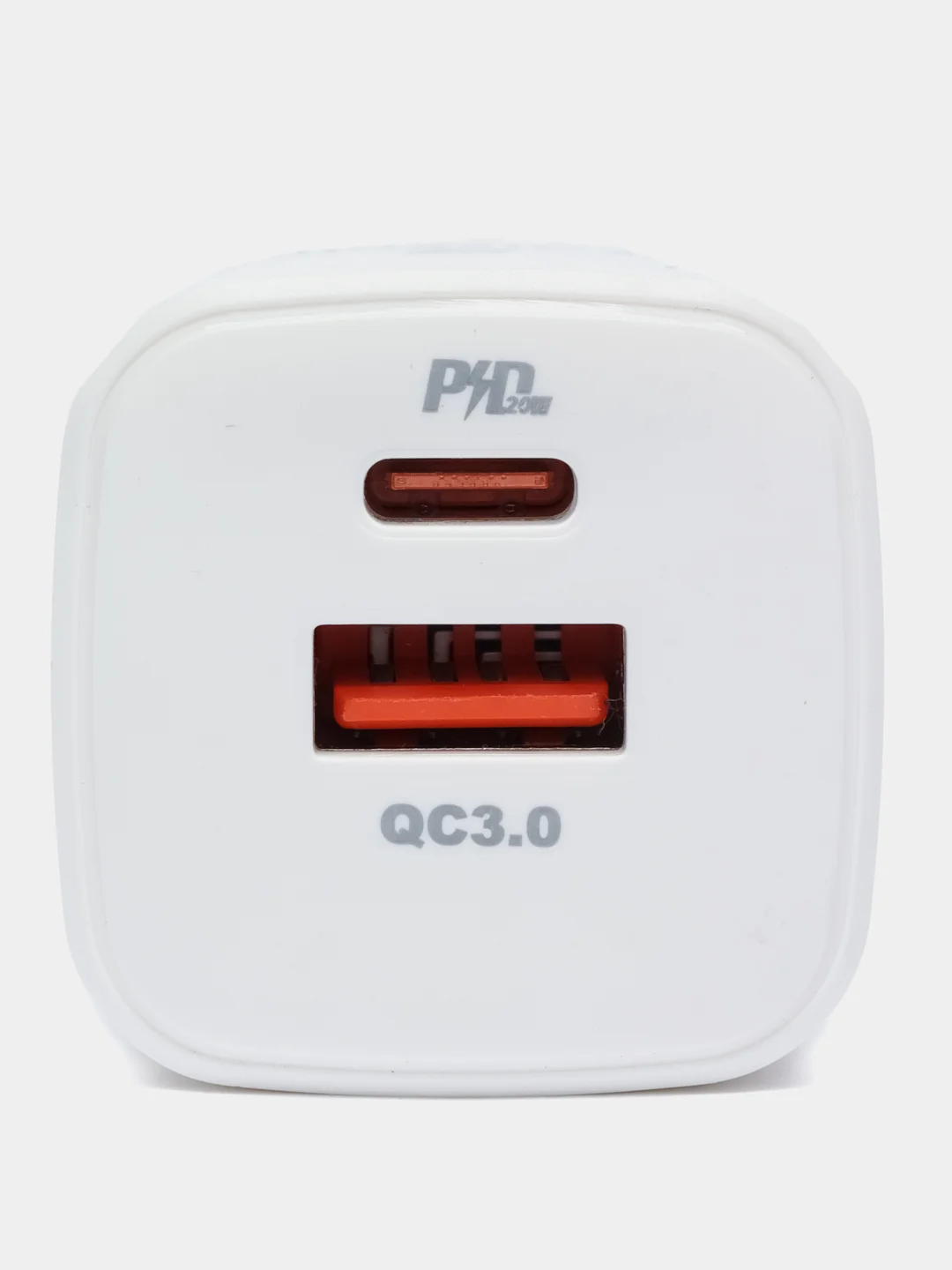 Белый зарядное устройство USB to Type-C, 20W, для IPhone, Android