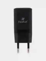 Черный зарядное устройство USB to Type-C, 20W, для IPhone, Android