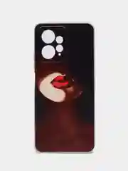 Фиолетовый силиконовый чехол для Xiaomi Redmi Note 12 4G (Сяоми Редми Ноут 12 4Г)