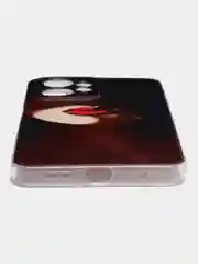 Фиолетовый силиконовый чехол для Xiaomi Redmi Note 12 4G (Сяоми Редми Ноут 12 4Г)