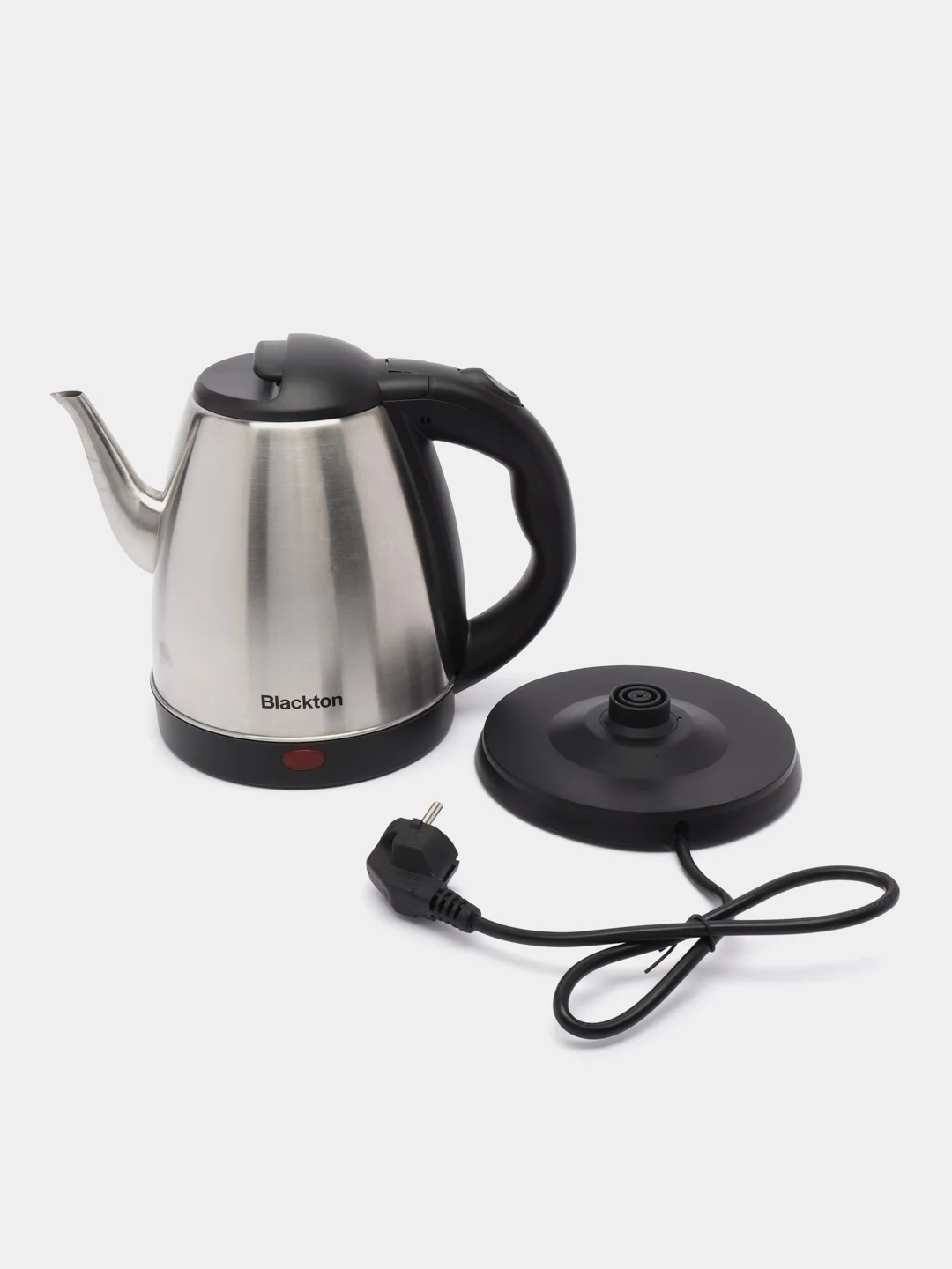 Тёмно-серый электрочайник Blackton Bt KT1803S, из нержавеющей стали, 1500 Вт, 1,5 л