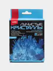 Синий набор химических опытов для выращивания "Лучистые Кристаллы", эксперименты для детей